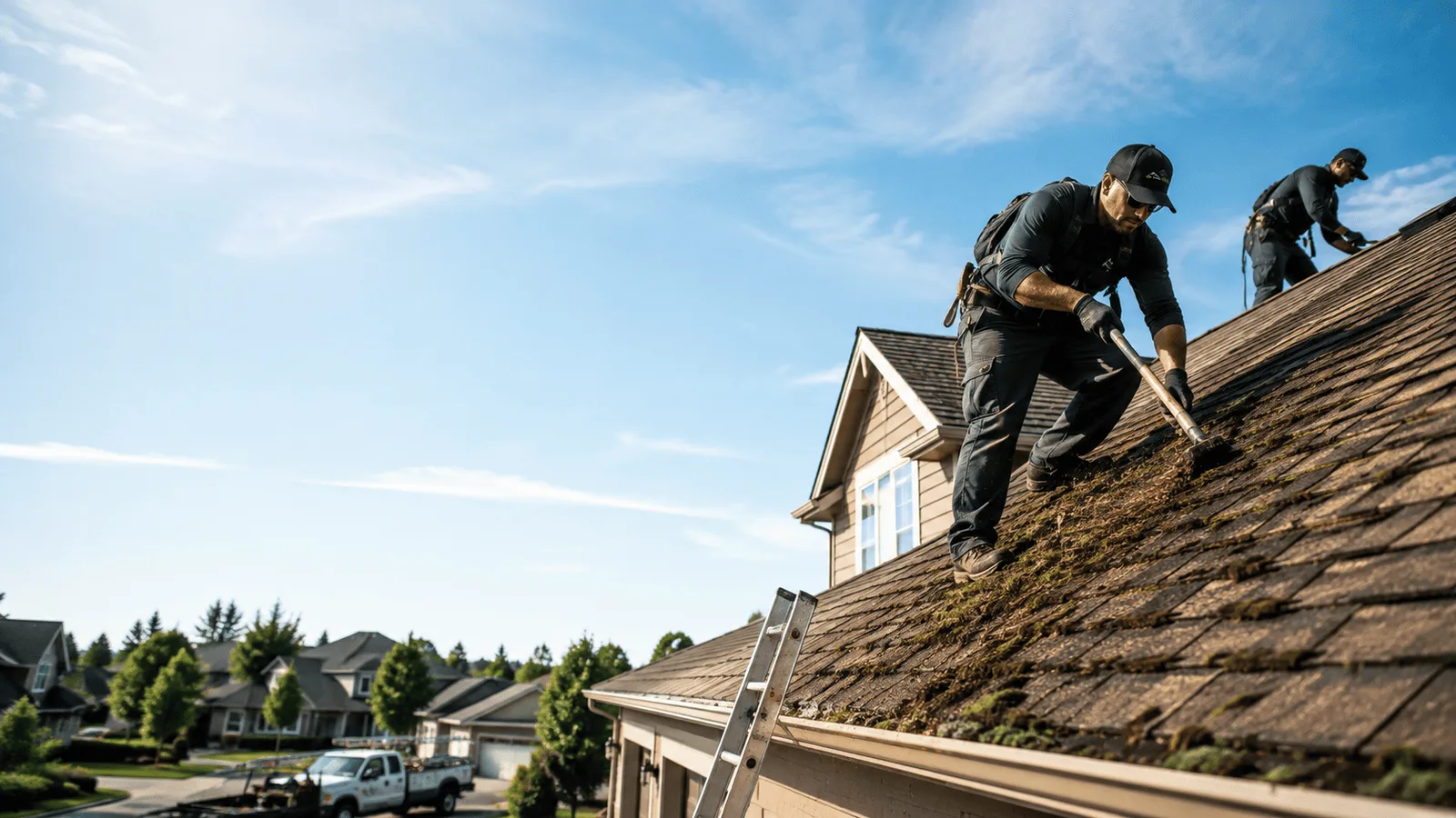 Roof Moss Removal in Bieber, CA near me